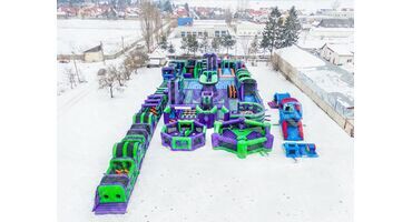 Надувной парк развлечений  для всей семьи 700 кв/м, фото 1