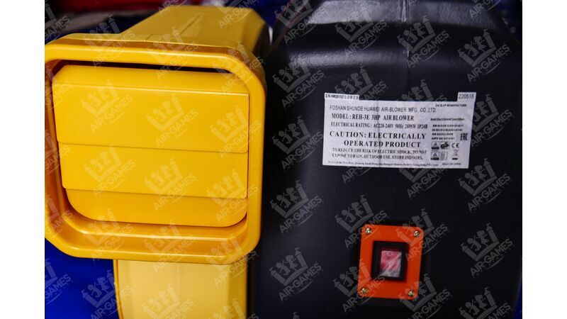 Насос нагнетатель воздуха для надувных батутов 2800W, фото 3