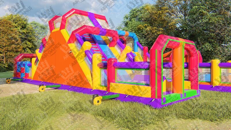Полоса препятствий 56х4 из 4 частей «Большая дуга» Air-Games, фото 6