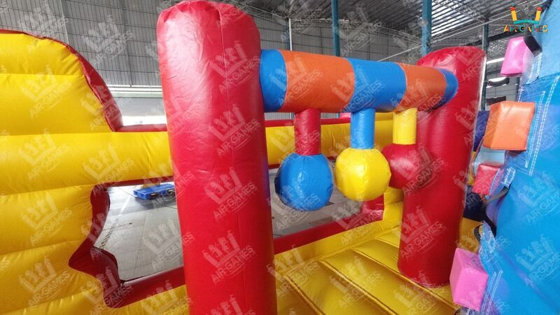 Надувной батутный комплекс "ОСЬМИНОГ" 16 на 11  Air-Games (можно из 2 частей), фото 39