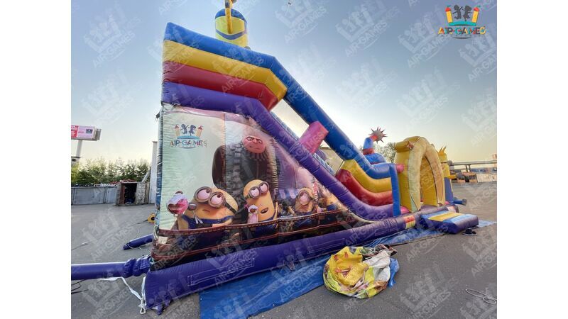 Надувной батутный комплекс 15х10 «Миньоны», image 34
